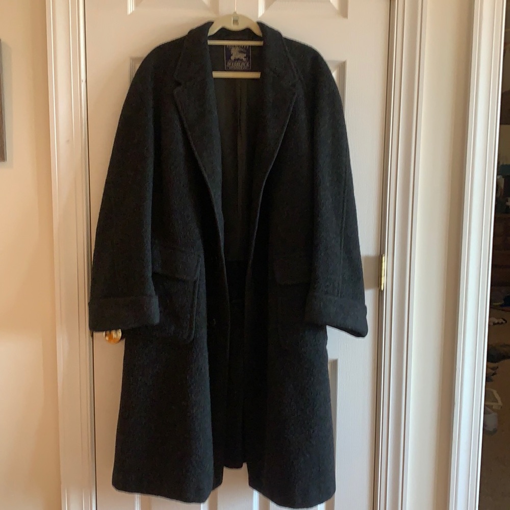 Men’s Burberry Wool Coat
